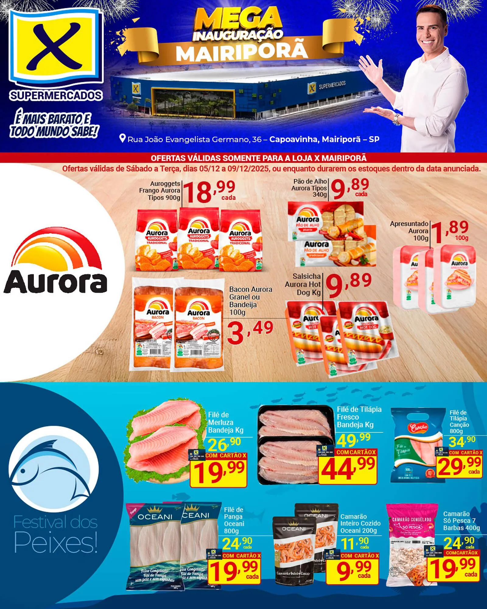 Encarte de Folheto X Supermercados 5 de dezembro até 9 de dezembro 2025 - Pagina 3