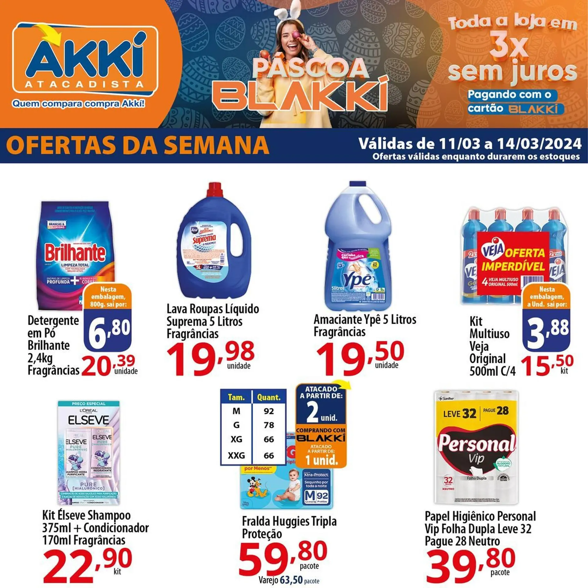 Encarte de Catálogo Akki Atacadista 11 de março até 14 de março 2024 - Pagina 2