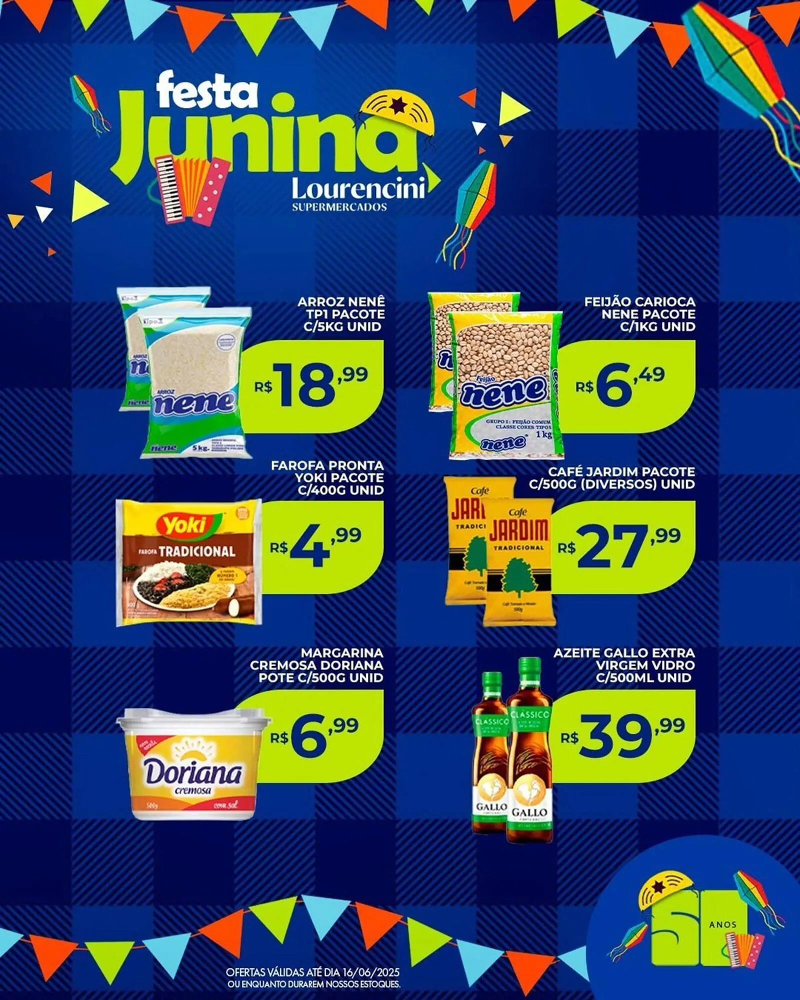 Encarte de Catálogo Lourencini Supermercados 13 de junho até 23 de junho 2025 - Pagina 7