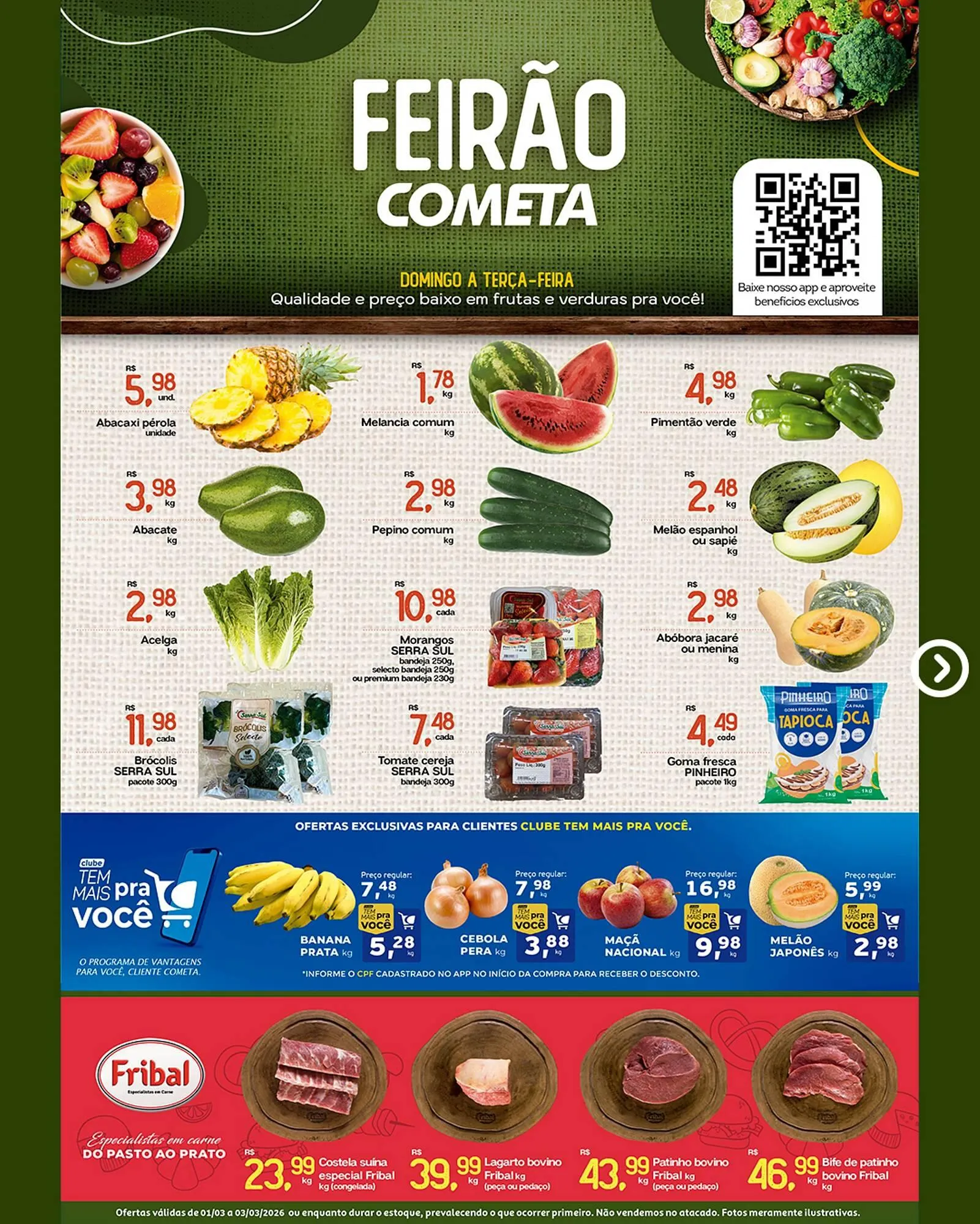 Encarte de Encarte Cometa Supermercados 1 de março até 3 de março 2026 - Pagina 2