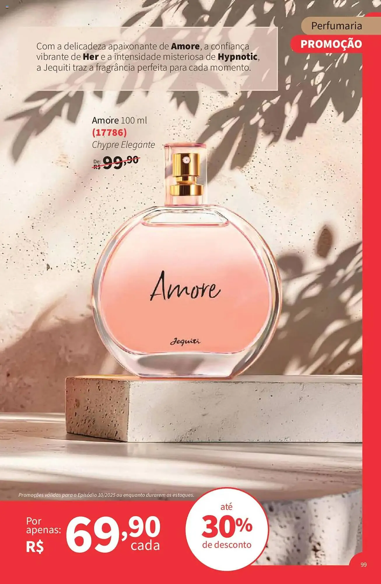 Encarte de Catálogo Jequiti 17 de julho até 8 de agosto 2025 - Pagina 99