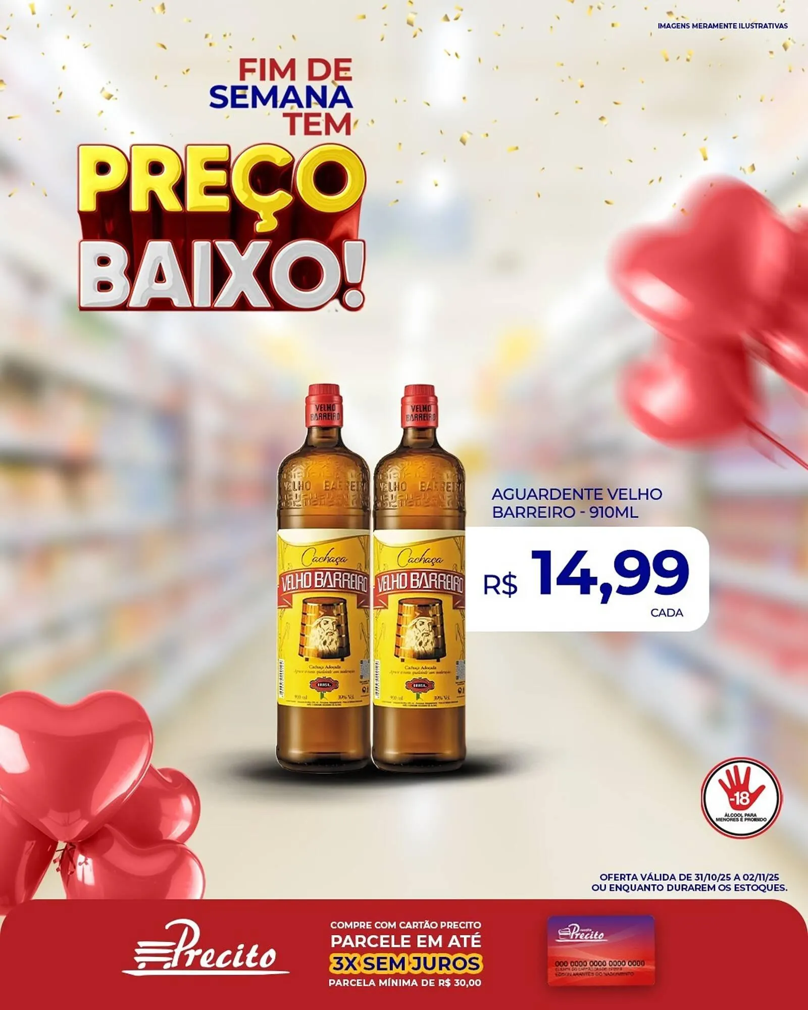 Encarte de Catálogo Supermercado Precito 31 de outubro até 2 de novembro 2025 - Pagina 4