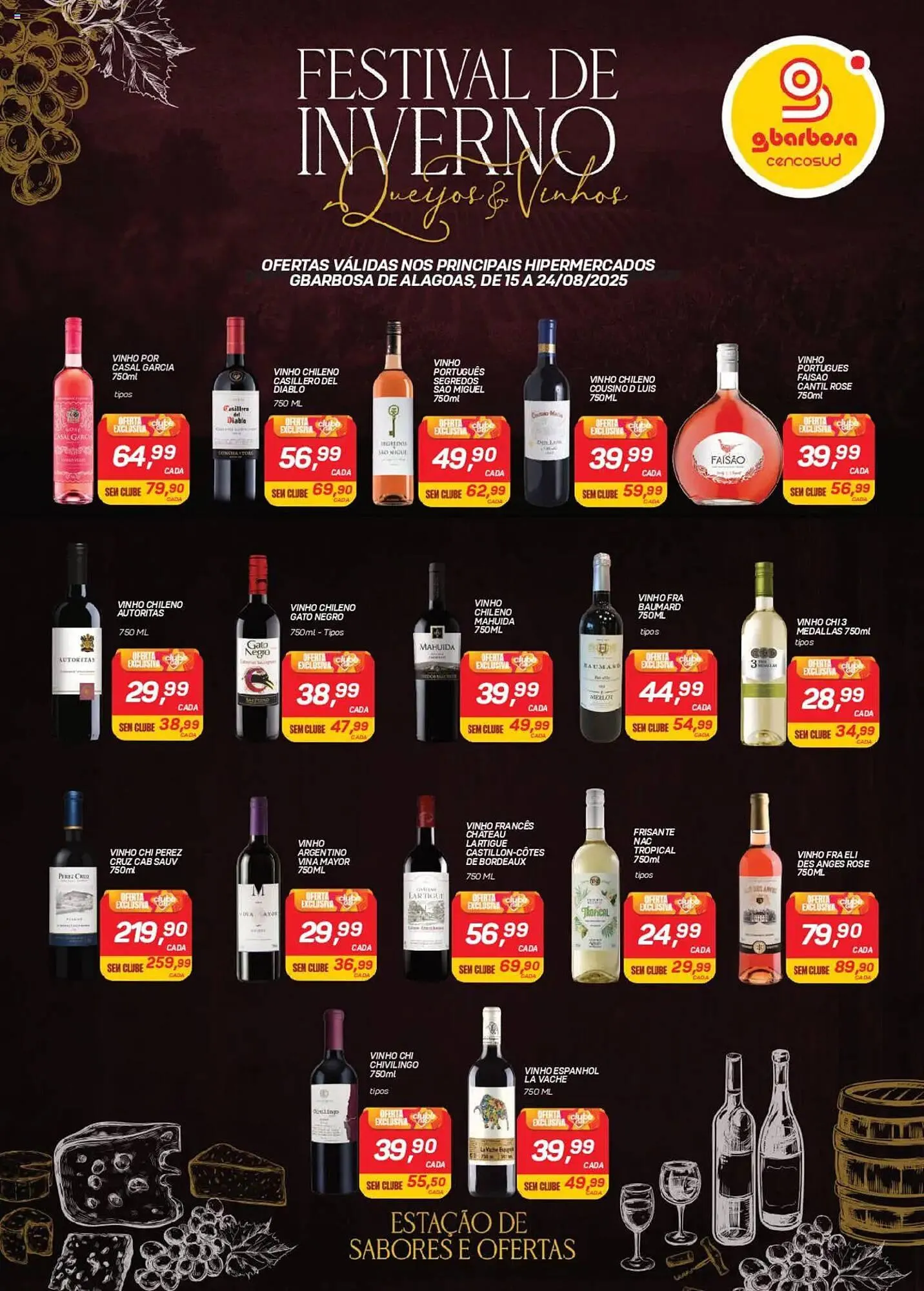 Encarte de Catálogo GBarbosa 15 de agosto até 24 de agosto 2025 - Pagina 1
