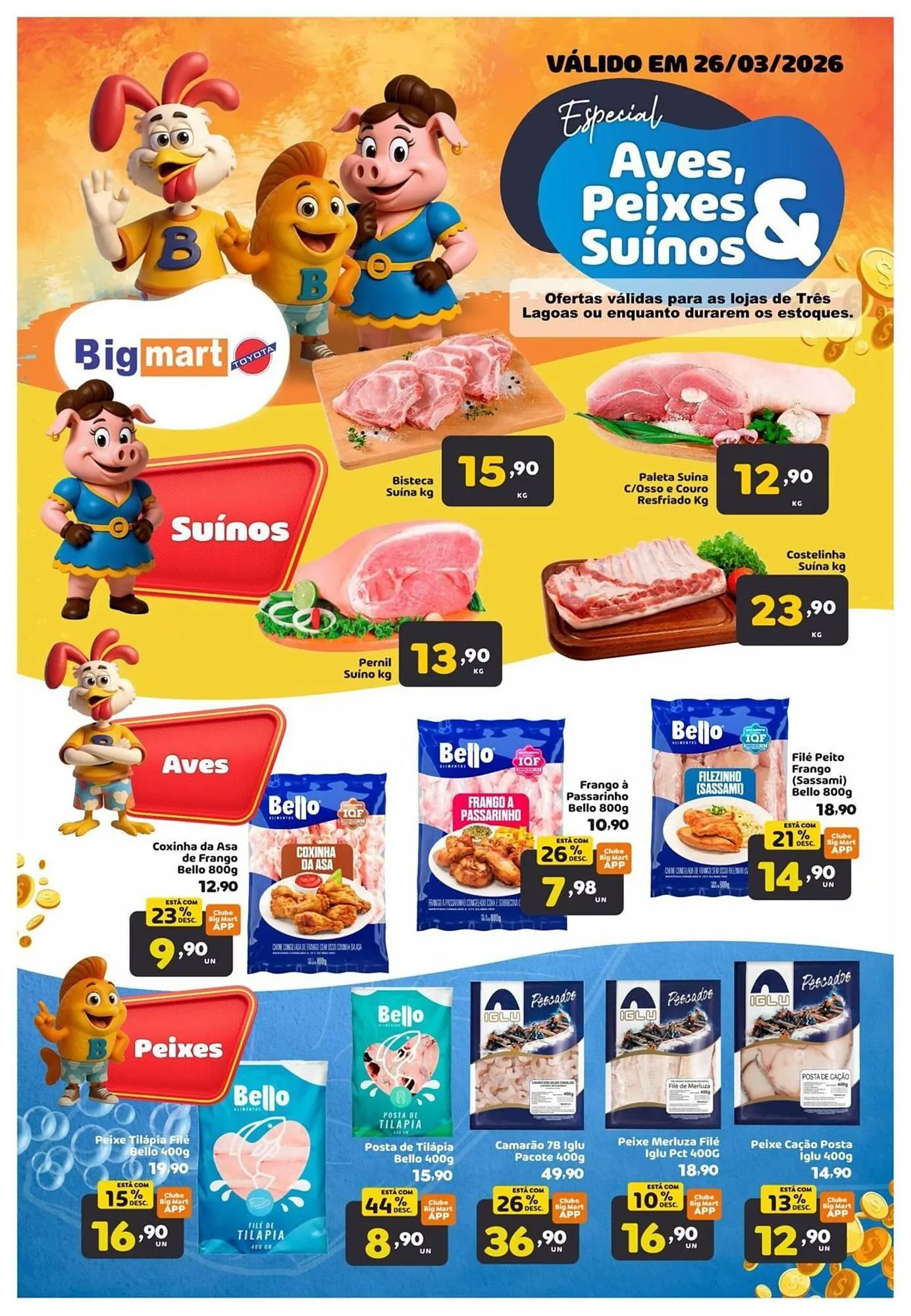 Encarte de Catálogo Bigmart 26 de março até 26 de março 2026 - Pagina 1