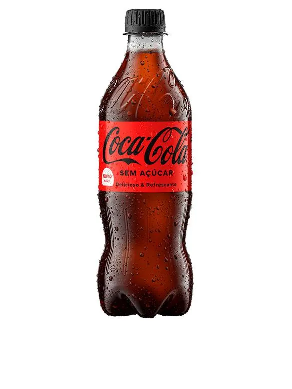 Refrigerante Coca Cola Zero Pet 600ml