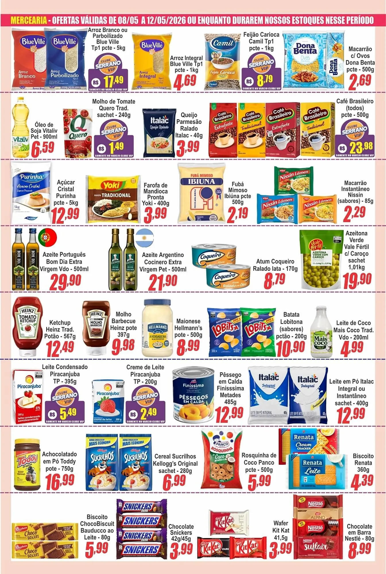 Encarte de Catálogo Serrano Supermercado 6 de maio até 12 de maio 2026 - Pagina 4
