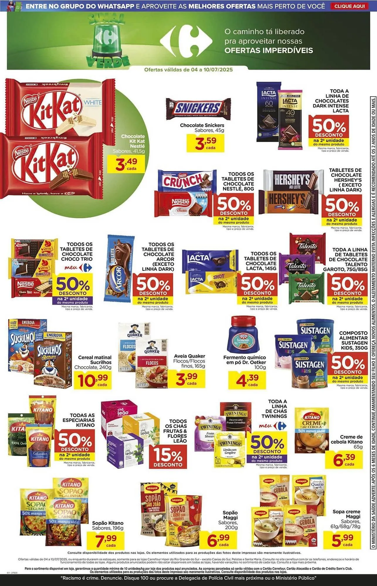 Encarte de Catálogo Carrefour 4 de julho até 10 de julho 2025 - Pagina 8