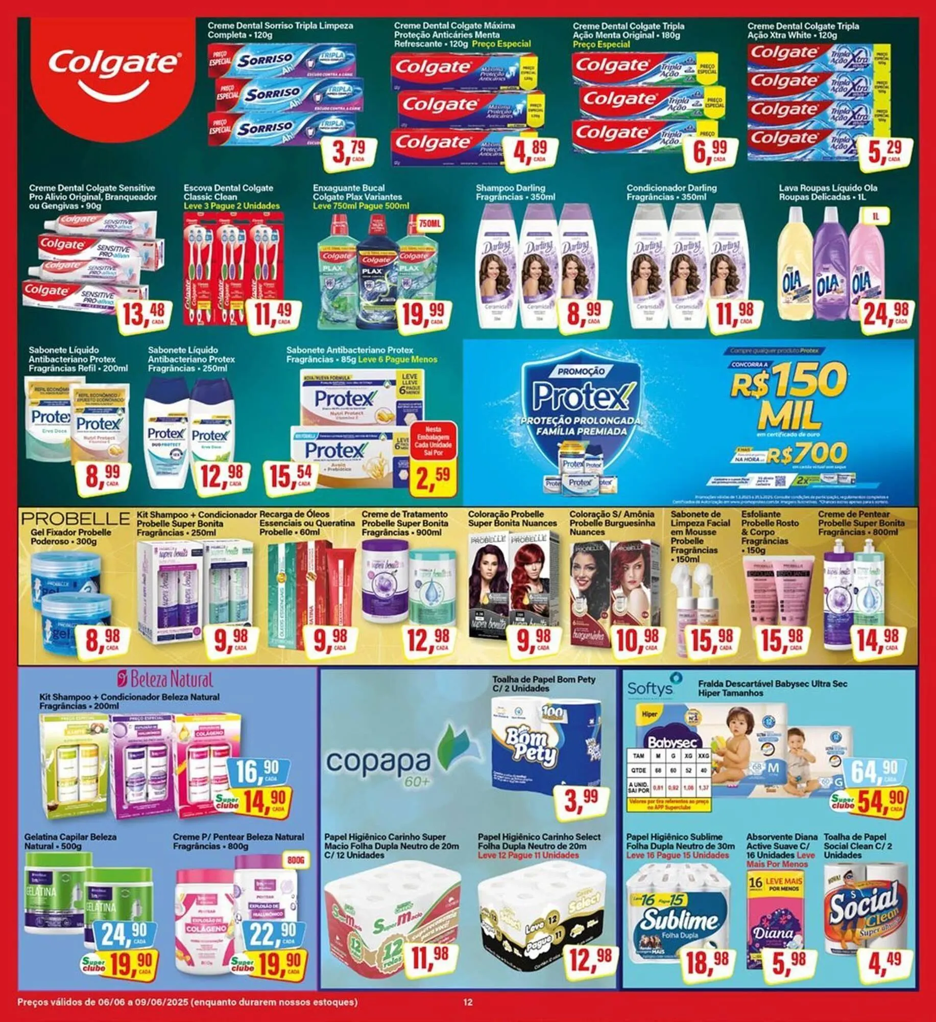 Encarte de Catálogo Rede Supermarket 6 de junho até 9 de junho 2025 - Pagina 12