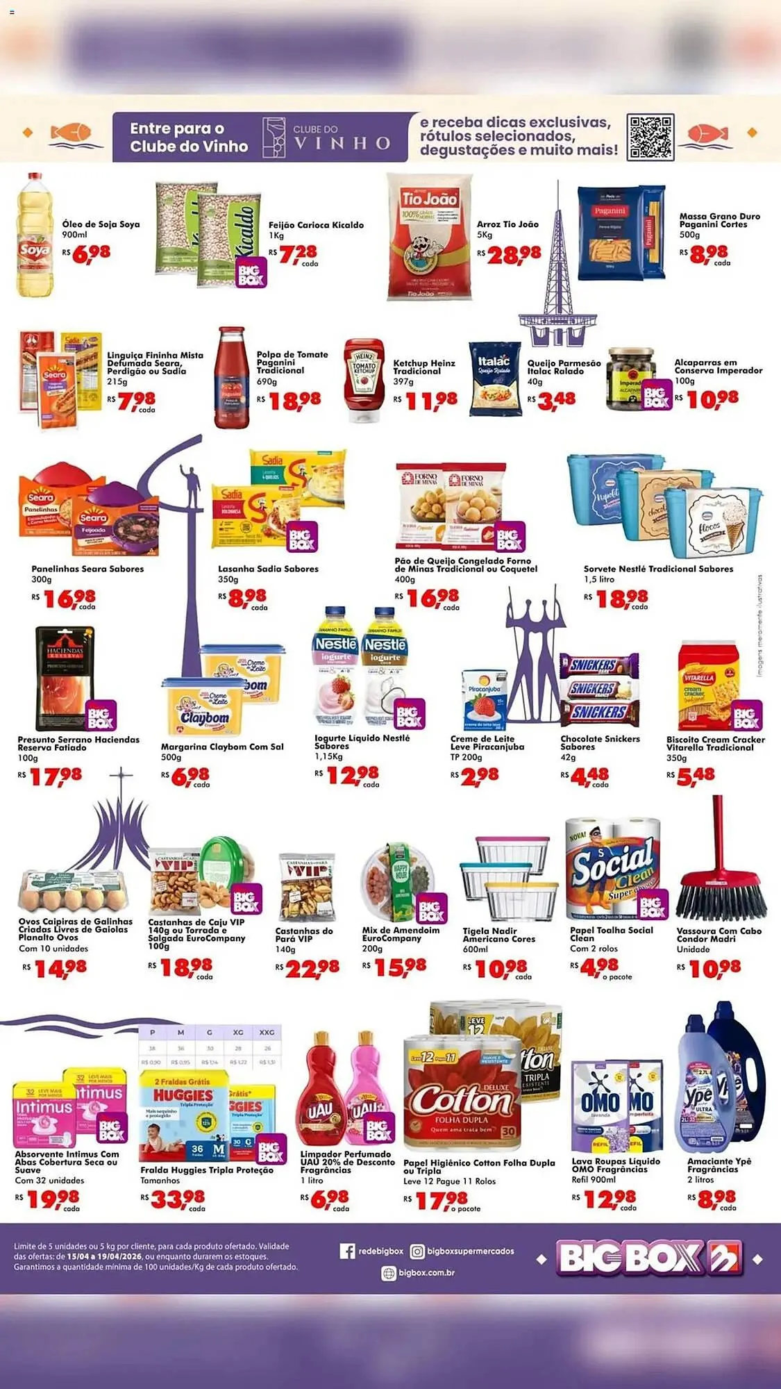 Encarte de Encarte Big Box 15 de abril até 19 de abril 2026 - Pagina 2