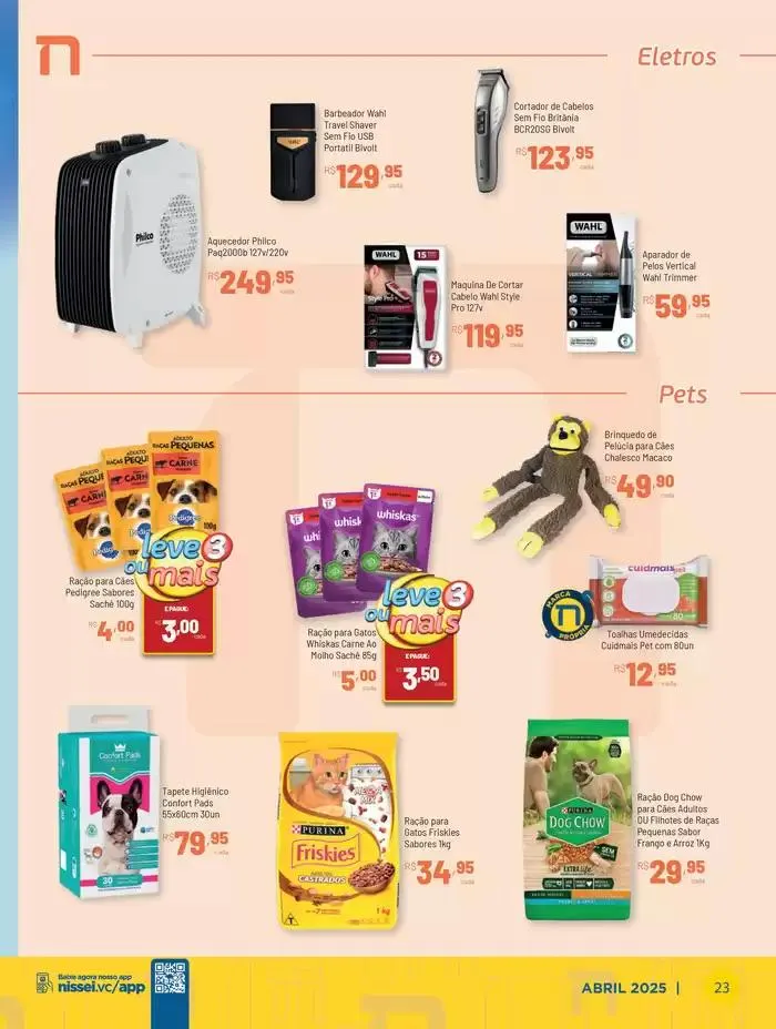 Encarte de Preços “POR” válido para o Estado de São Paulo  2 de abril até 1 de maio 2025 - Pagina 23