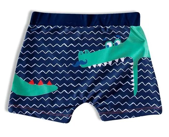 shorts praia jacaré ziguezague kids proteção uv50+
