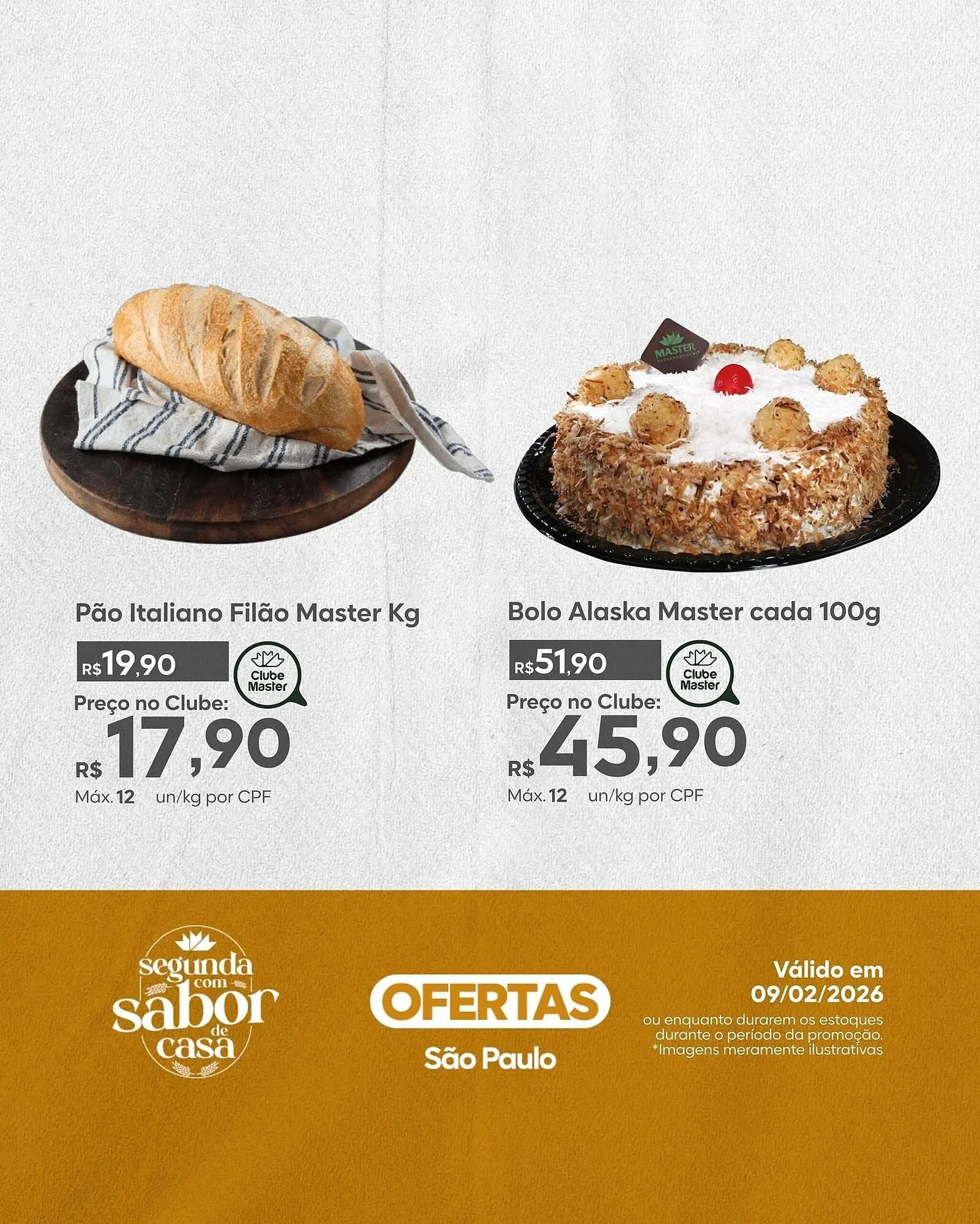 Encarte de Folheto Master Supermercados 9 de fevereiro até 9 de fevereiro 2026 - Pagina 3