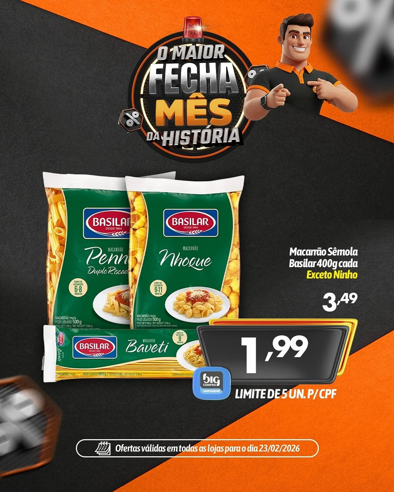 Encarte de Catálogo Supermercados Big Compra 23 de fevereiro até 23 de fevereiro 2026 - Pagina 5