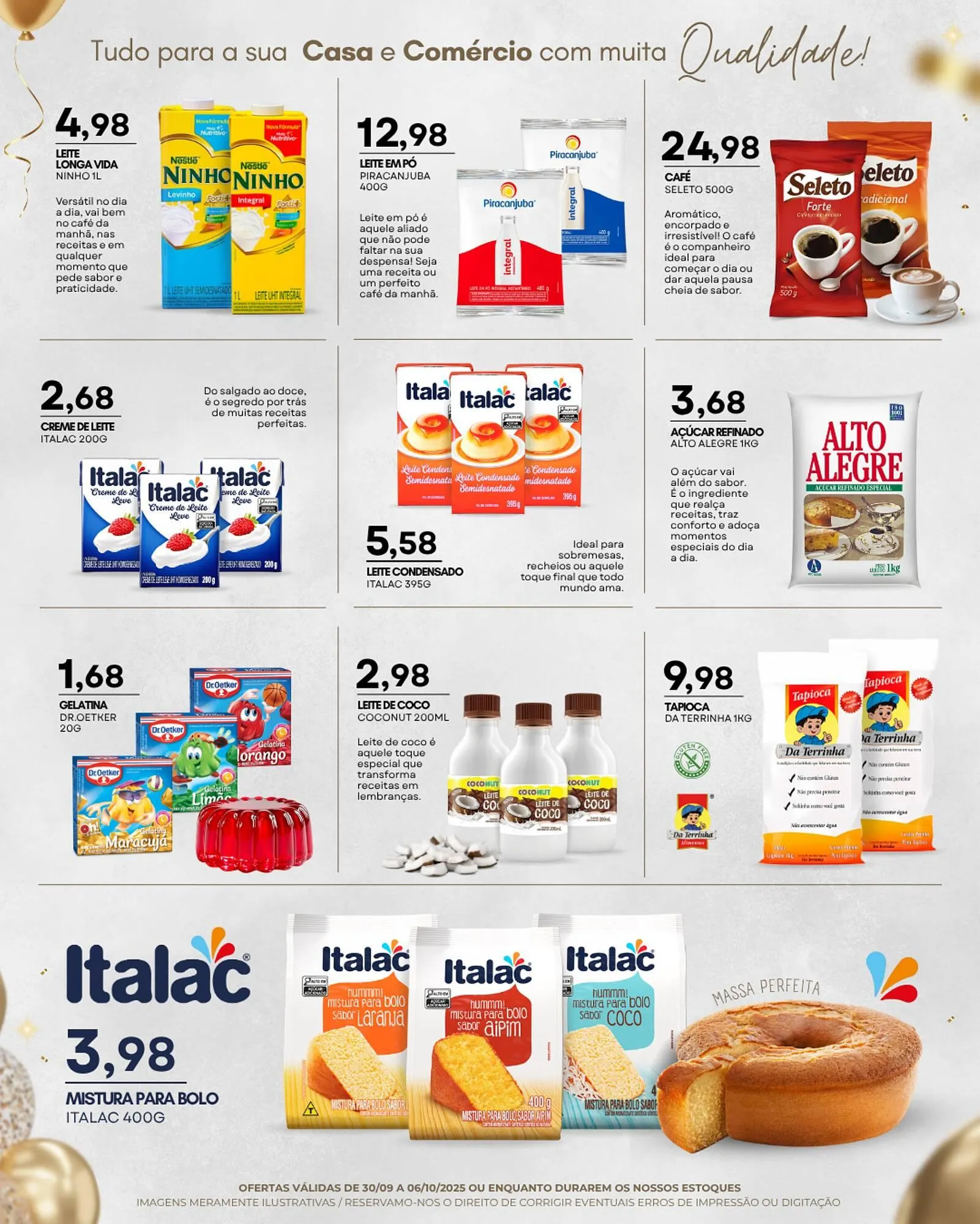Encarte de Folheto Mercadão Atacadista 30 de setembro até 6 de outubro 2025 - Pagina 8