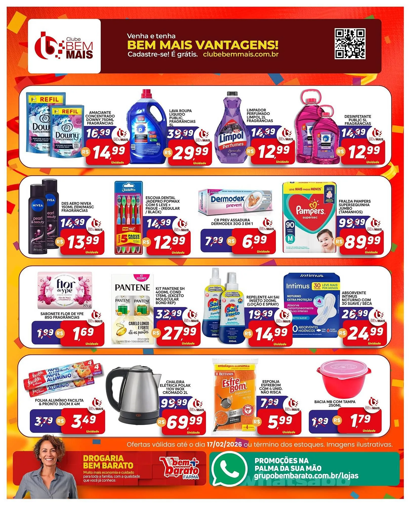 Encarte de Catálogo Supermercado Bem Barato 10 de fevereiro até 17 de fevereiro 2026 - Pagina 5