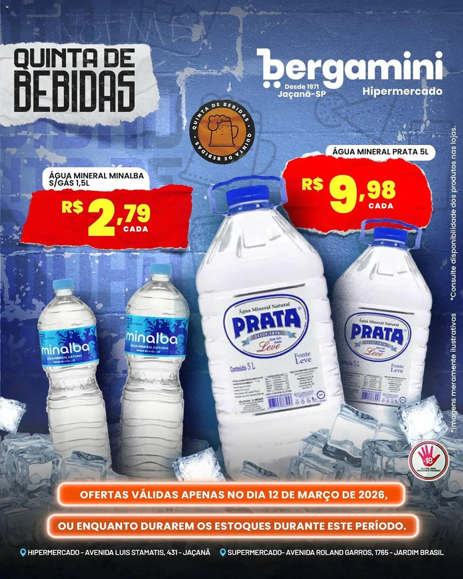 Encarte de Catálogo Supermercado Bergamini 12 de março até 12 de março 2026 - Pagina 12