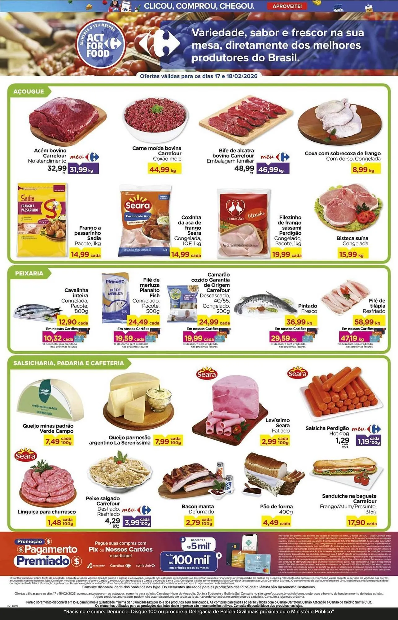 Encarte de Folheto Carrefour 17 de fevereiro até 18 de fevereiro 2026 - Pagina 2