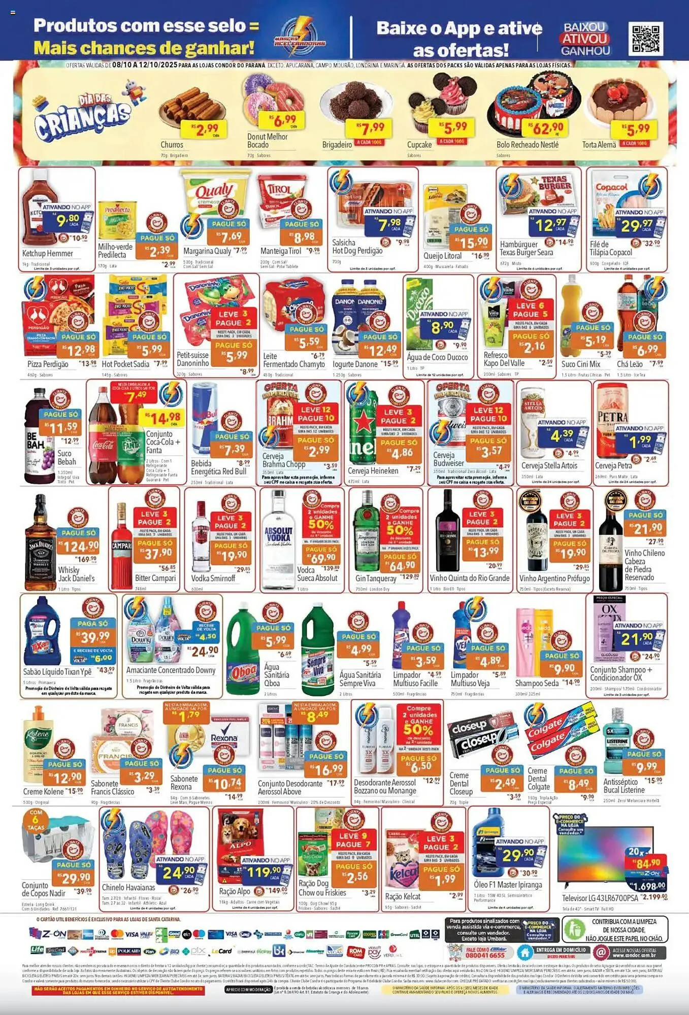 Encarte de Catálogo Supermercados Condor 8 de outubro até 13 de outubro 2025 - Pagina 2