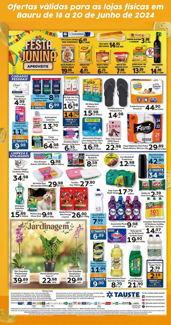 Encarte de Ofertas Tauste Bauru 18 de junho até 20 de junho 2024 - Pagina 5