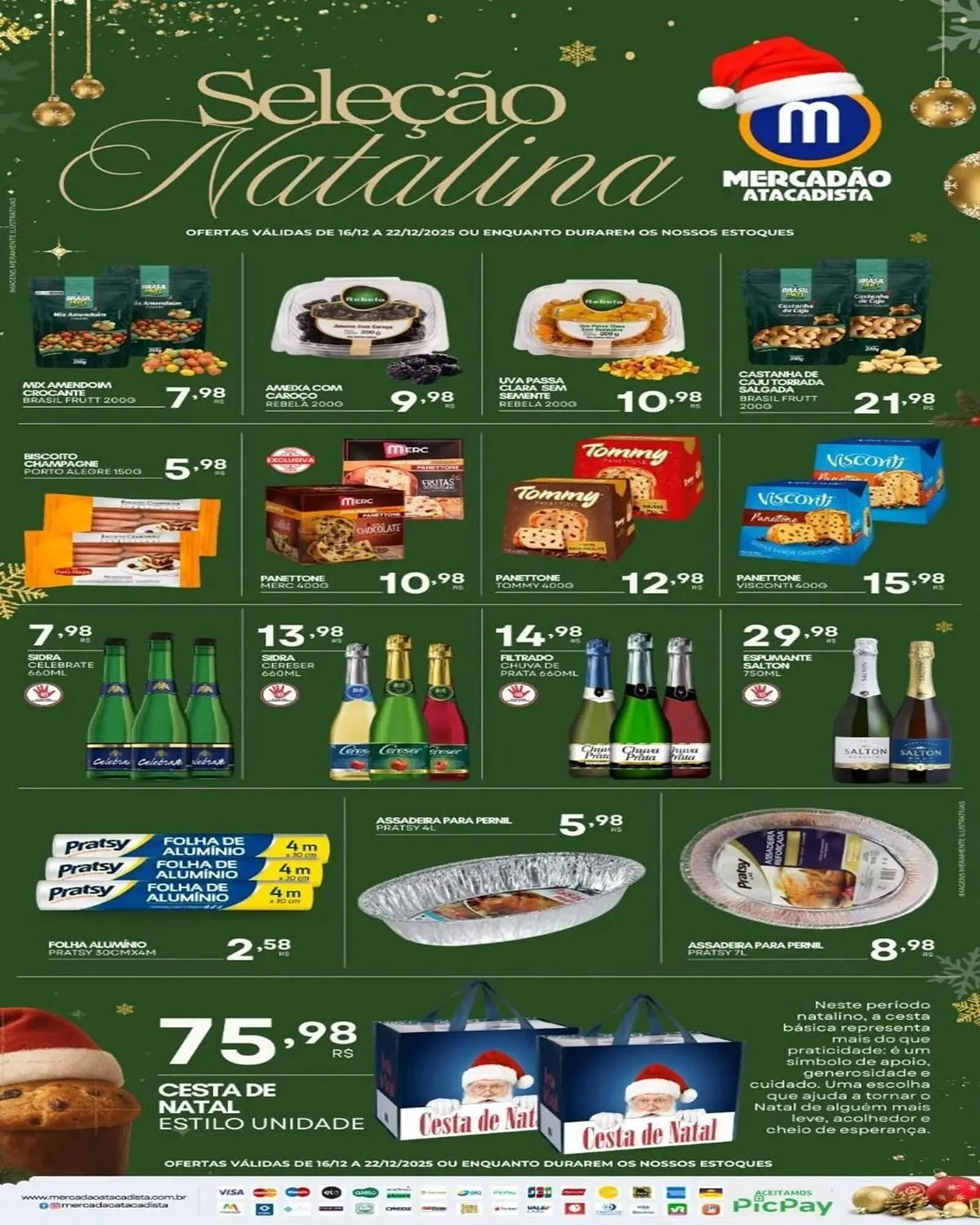 Encarte de Folheto Mercadão Atacadista 17 de dezembro até 22 de dezembro 2025 - Pagina 19