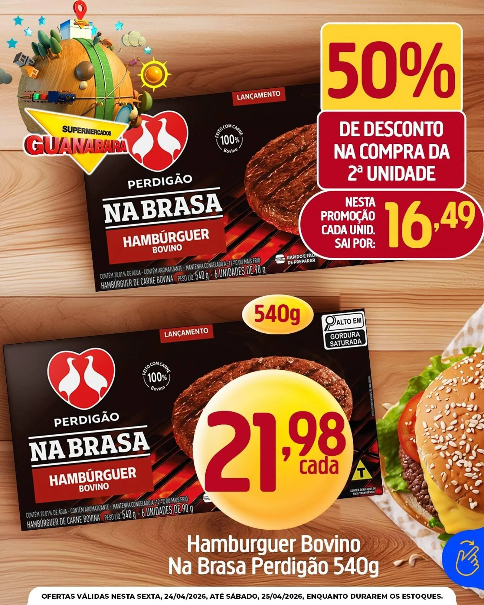 Encarte de Encarte Supermercados Guanabara 24 de abril até 25 de abril 2026 - Pagina 2