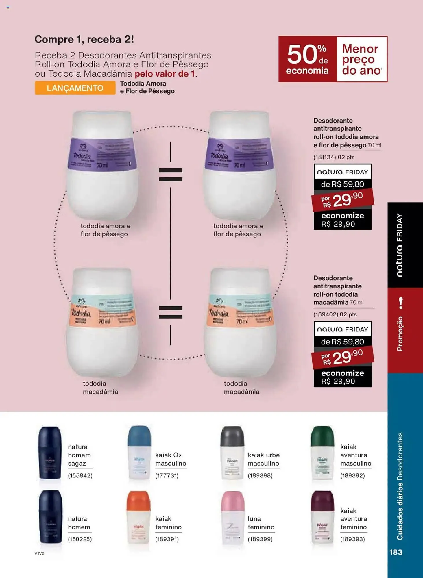 Encarte de Catálogo Natura 14 de outubro até 4 de novembro 2025 - Pagina 183