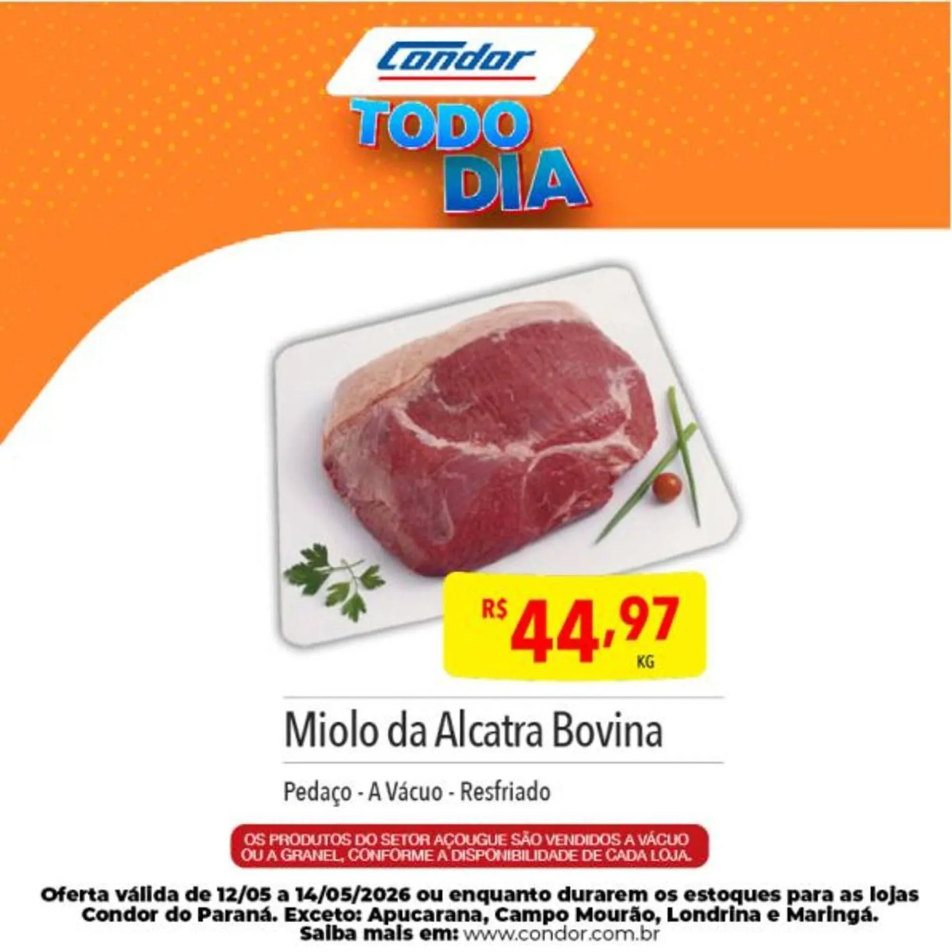 Encarte de Catálogo Supermercados Condor 12 de maio até 14 de maio 2026 - Pagina 13