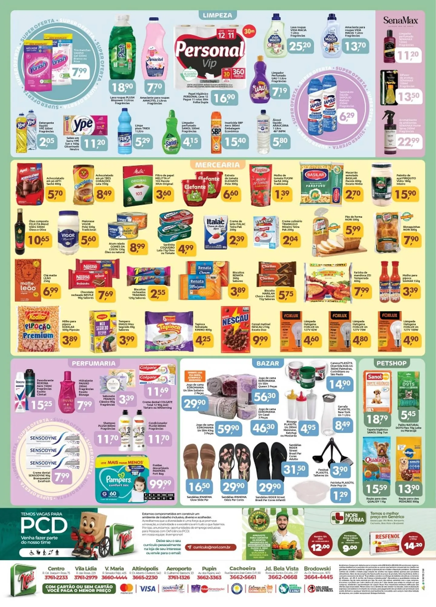 Encarte de Catálogo Supermercados Nori 23 de abril até 29 de abril 2026 - Pagina 2