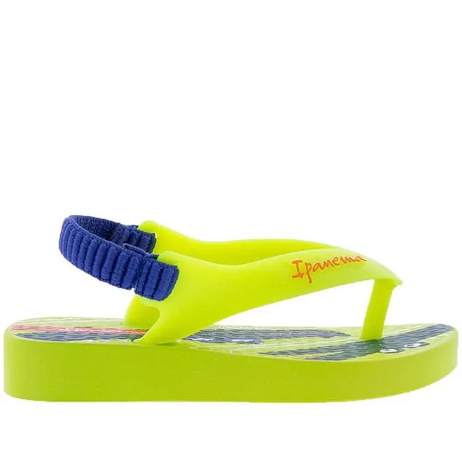 Chinelo Infantil Ipanema Baby Jacaré Verde