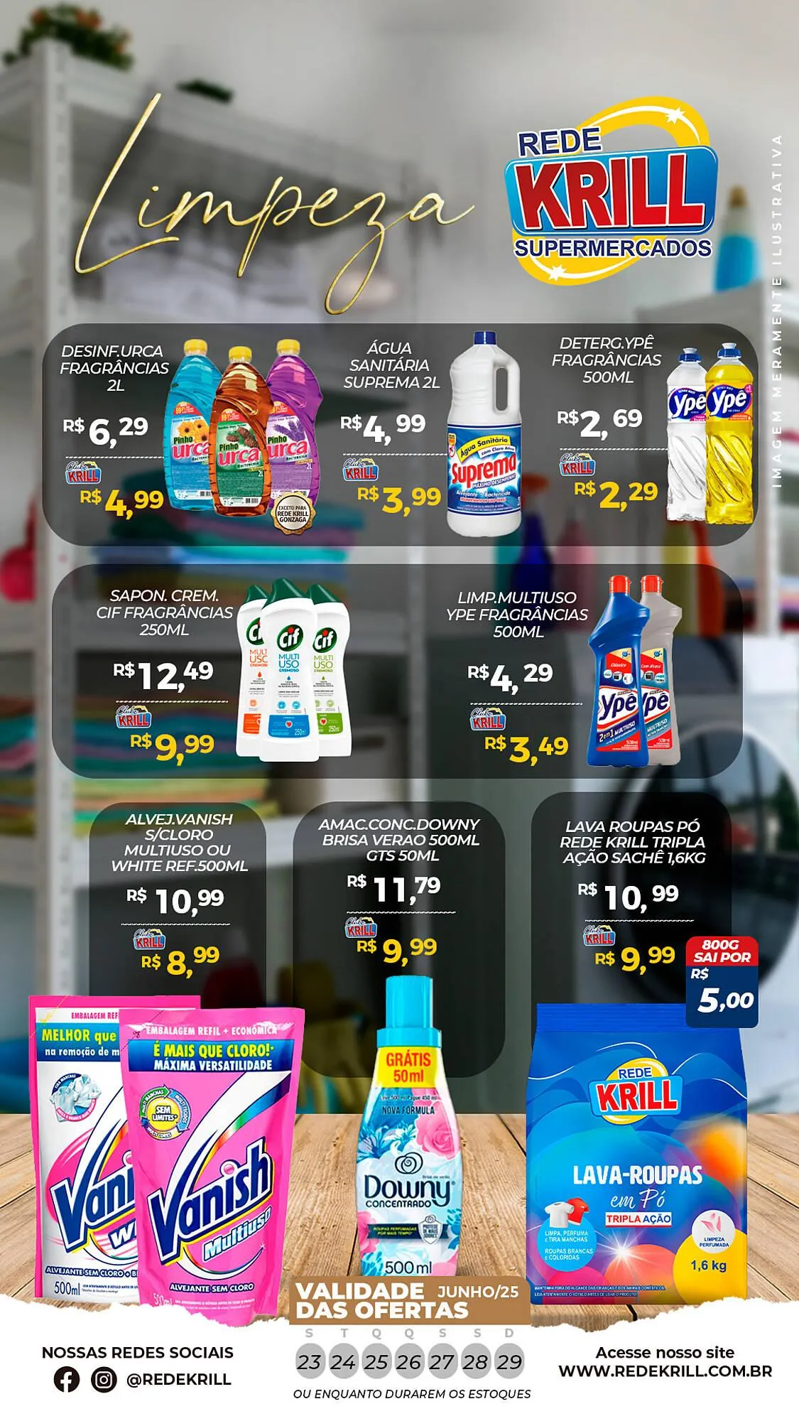Encarte de Catálogo Rede Krill 23 de junho até 29 de junho 2025 - Pagina 2