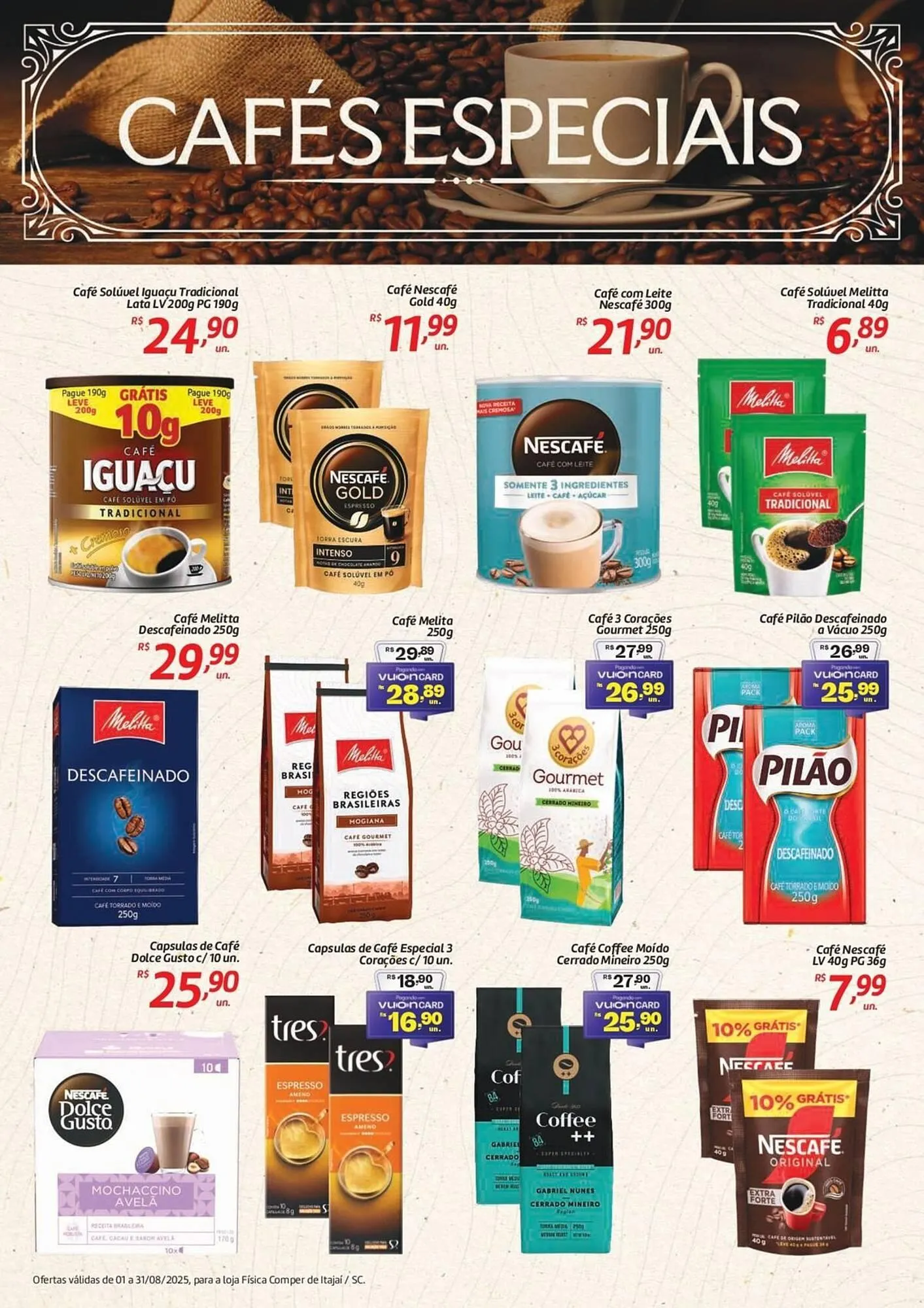 Encarte de Catálogo Comper 4 de agosto até 31 de agosto 2025 - Pagina 11