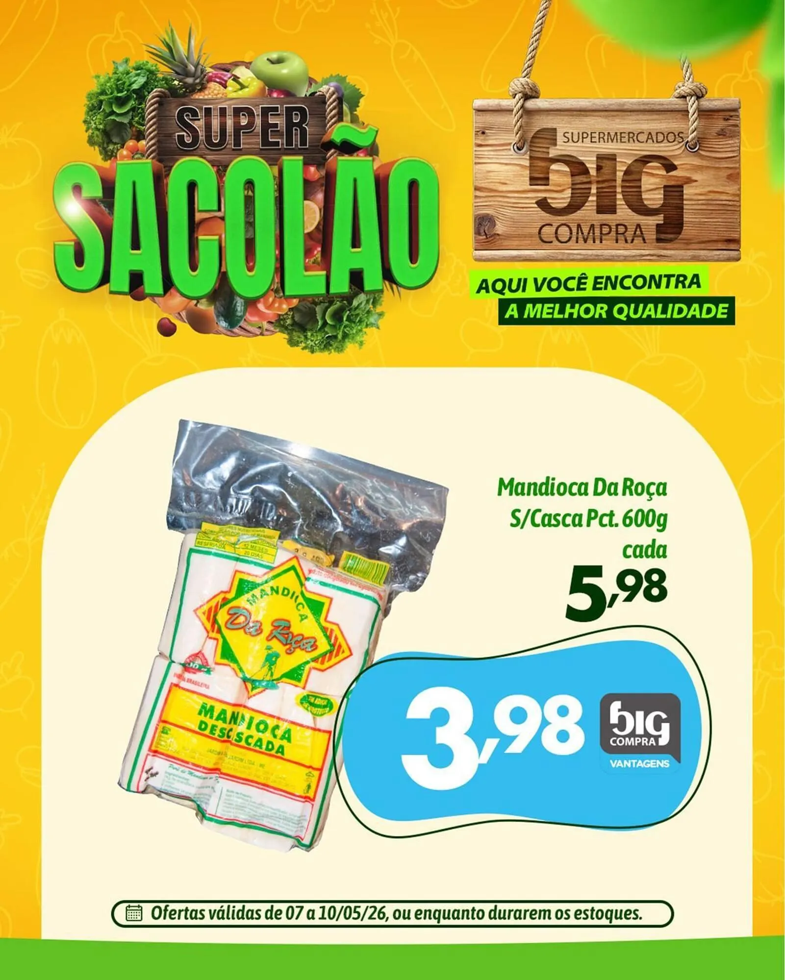 Encarte de Catálogo Supermercados Big Compra 7 de maio até 10 de maio 2026 - Pagina 4
