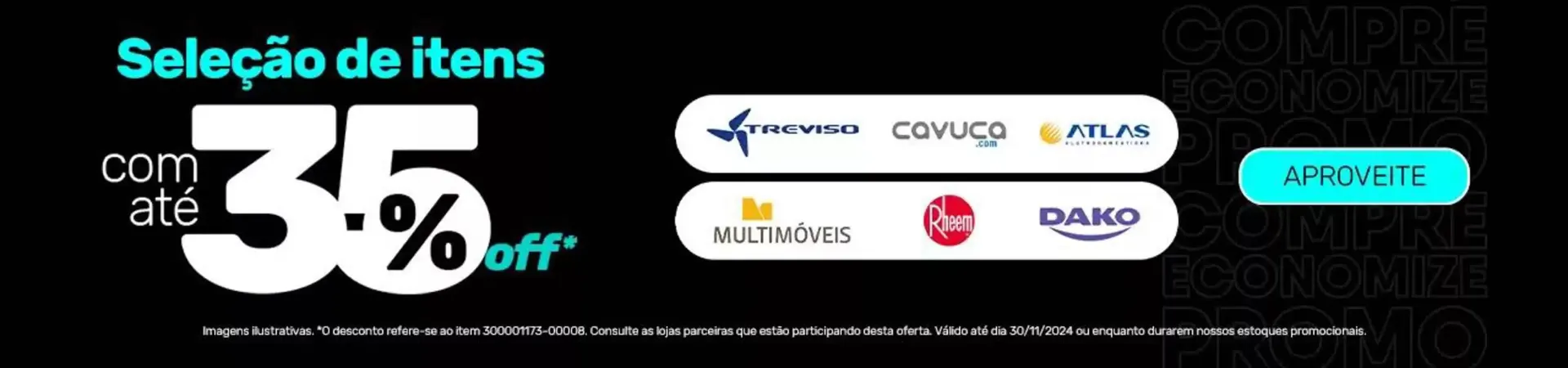 Encarte de Black friday , 15% off ! 22 de novembro até 30 de novembro 2024 - Pagina 8