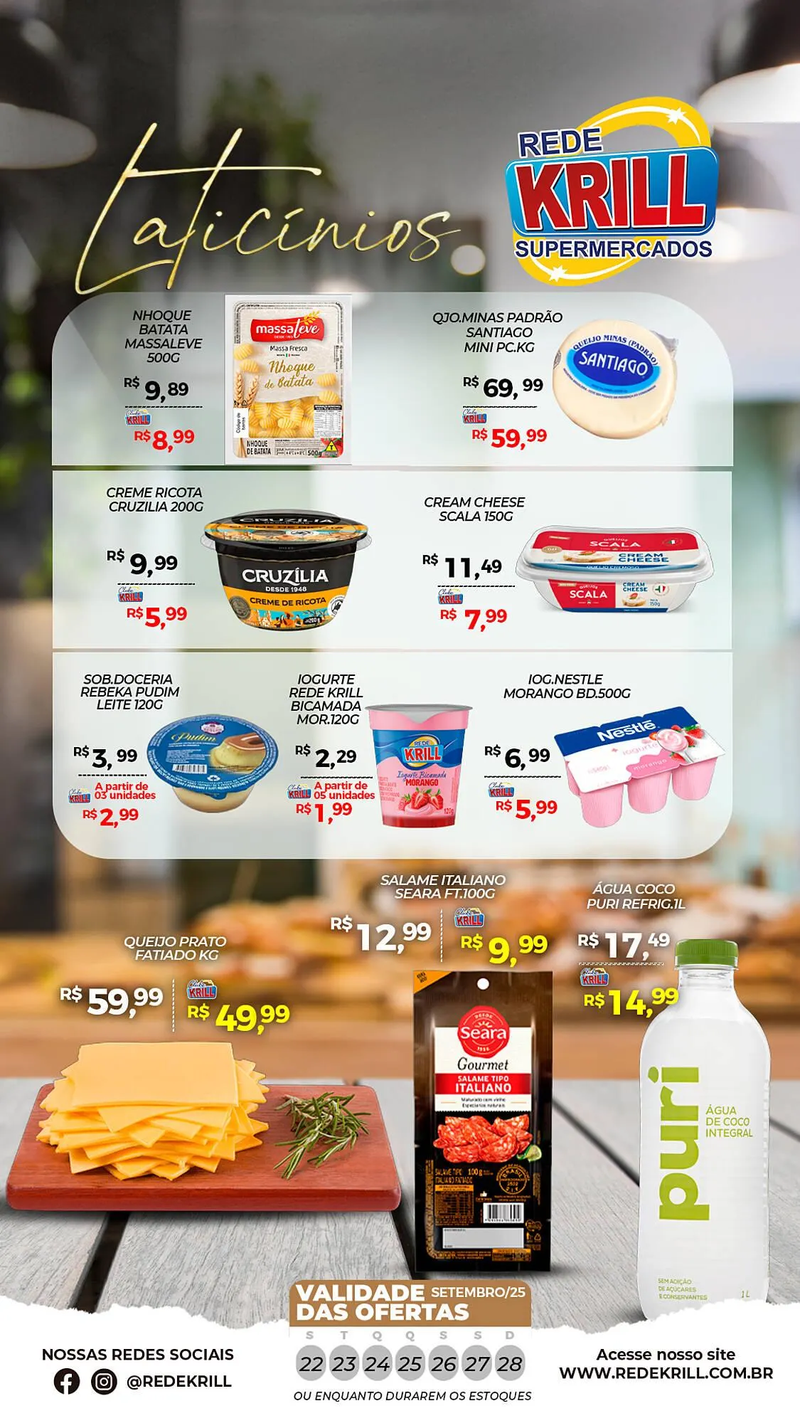 Encarte de Folheto Rede Krill 22 de setembro até 28 de setembro 2025 - Pagina 4