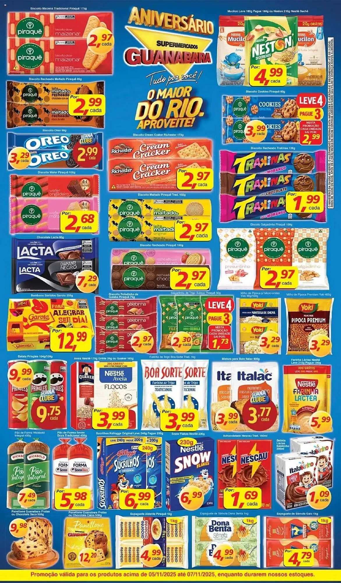 Encarte de Encarte Supermercados Guanabara 5 de novembro até 7 de novembro 2025 - Pagina 6