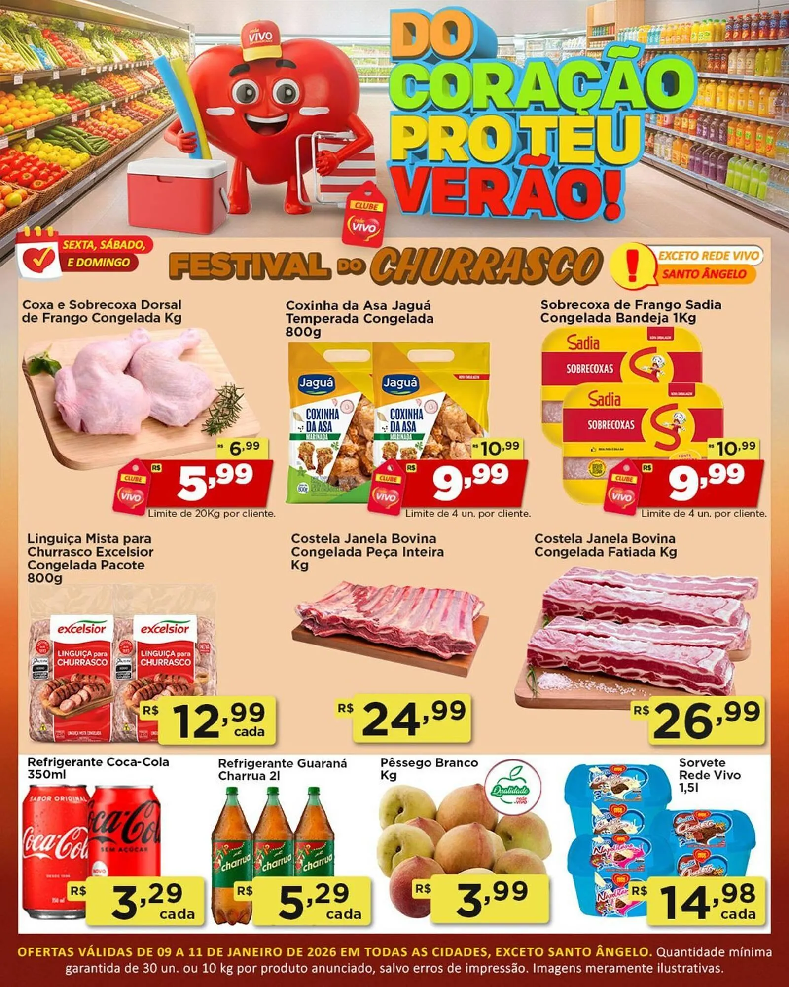 Encarte de Encarte Rede Vivo 9 de janeiro até 11 de janeiro 2026 - Pagina 1