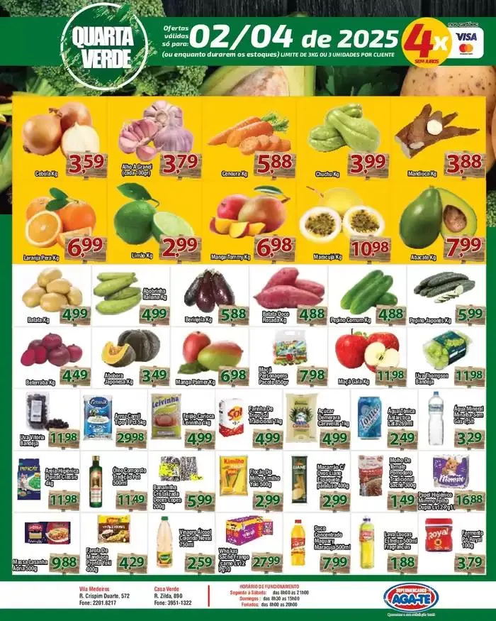 Promoções especiais em andamento - 1