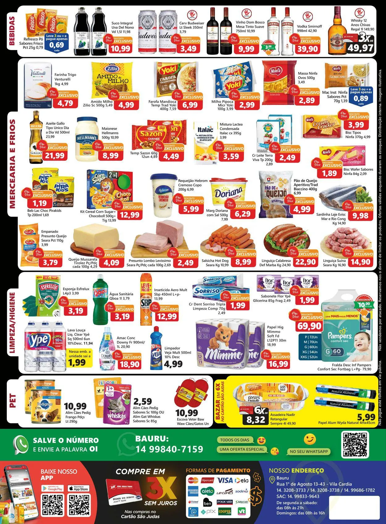 Encarte de São Judas Tadeu - DIA S – SUPER BAURU 6 de julho até 10 de julho 2023 - Pagina 2