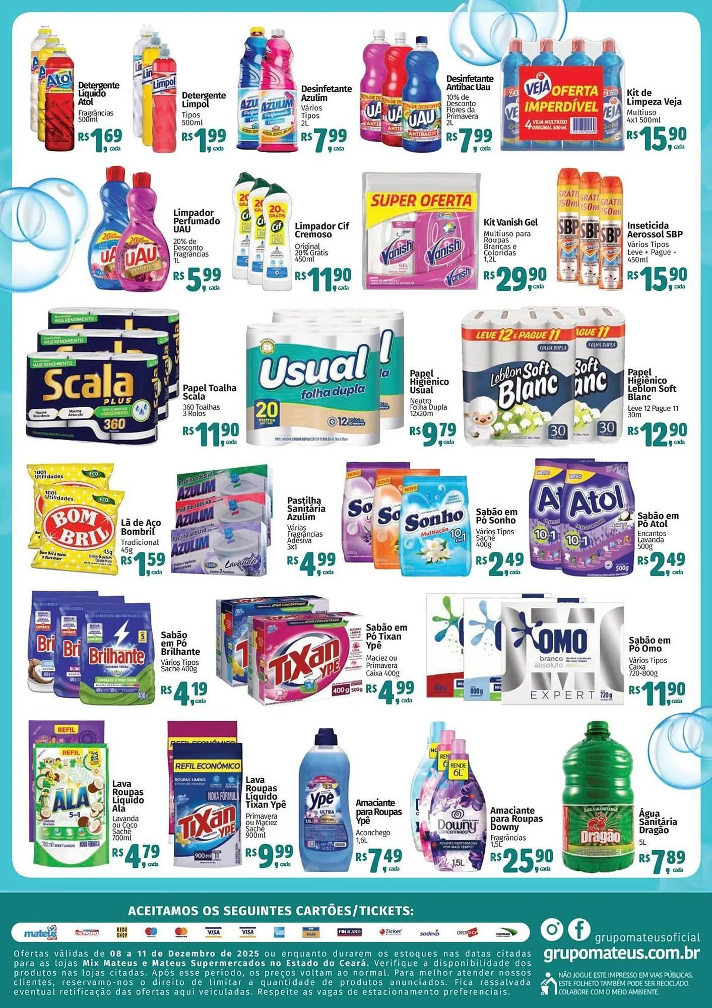 Encarte de Catálogo Supermercados Mateus 9 de dezembro até 11 de dezembro 2025 - Pagina 2