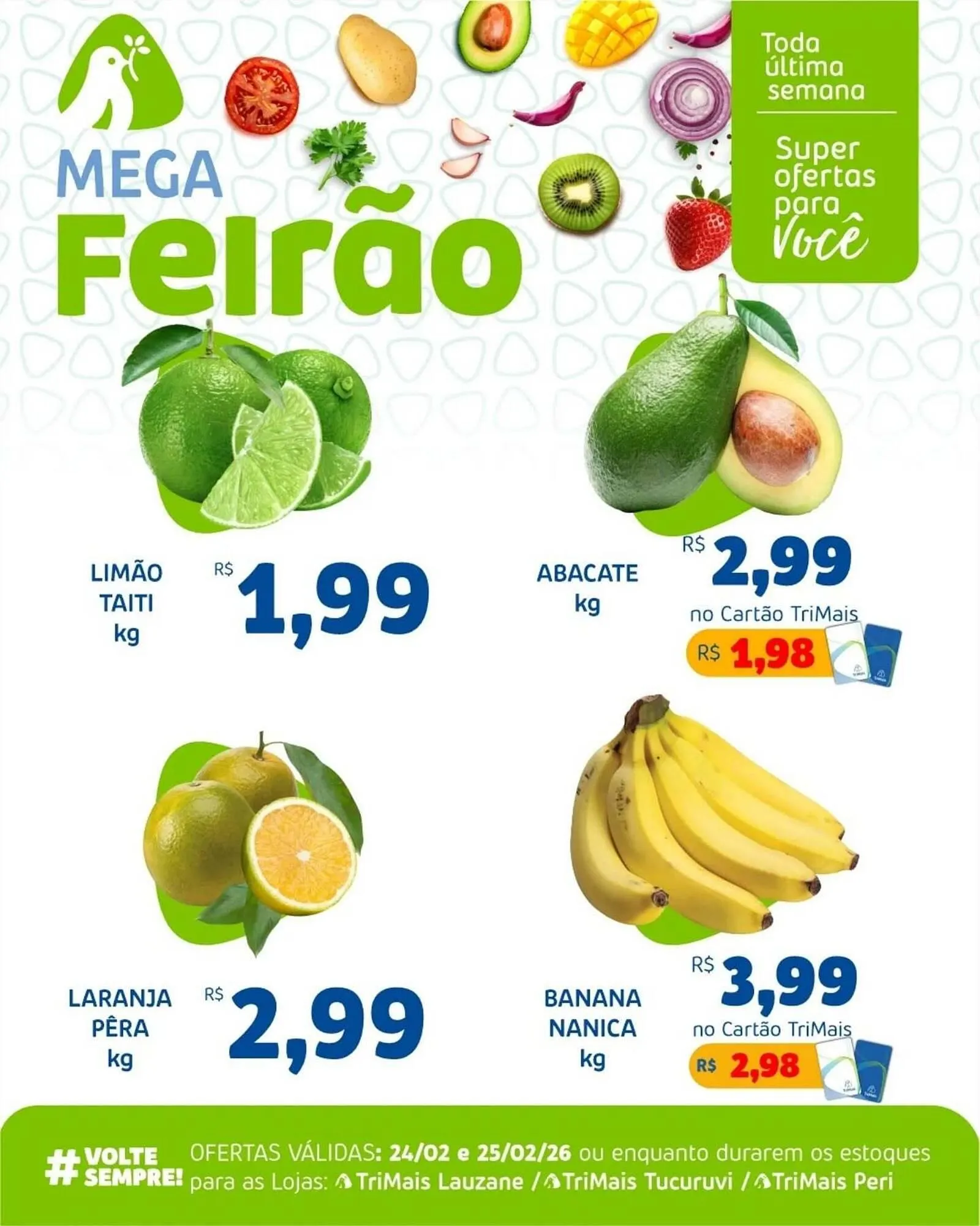 Encarte de Catálogo Trimais Supermercado 24 de fevereiro até 25 de fevereiro 2026 - Pagina 2