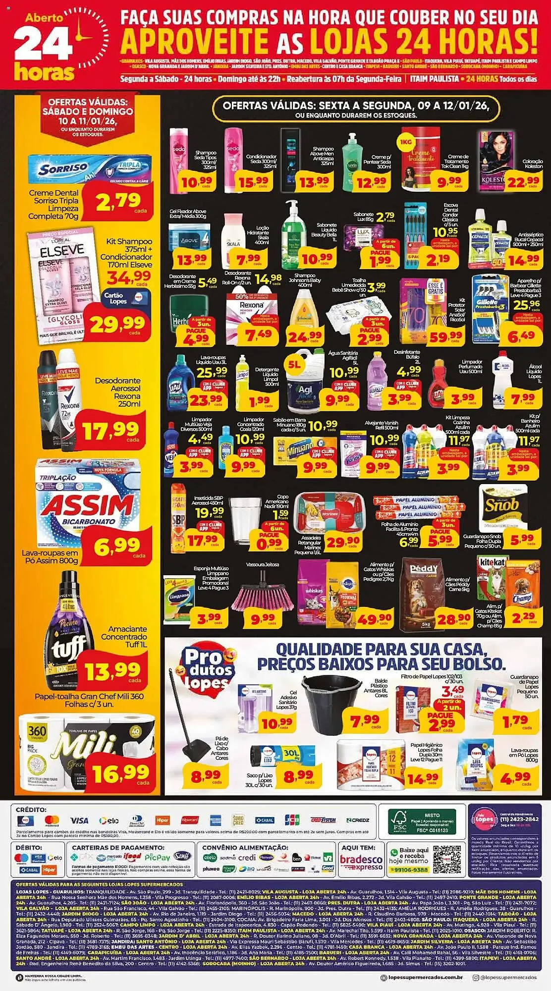 Encarte de Folheto Lopes Supermercados 9 de janeiro até 12 de janeiro 2026 - Pagina 4