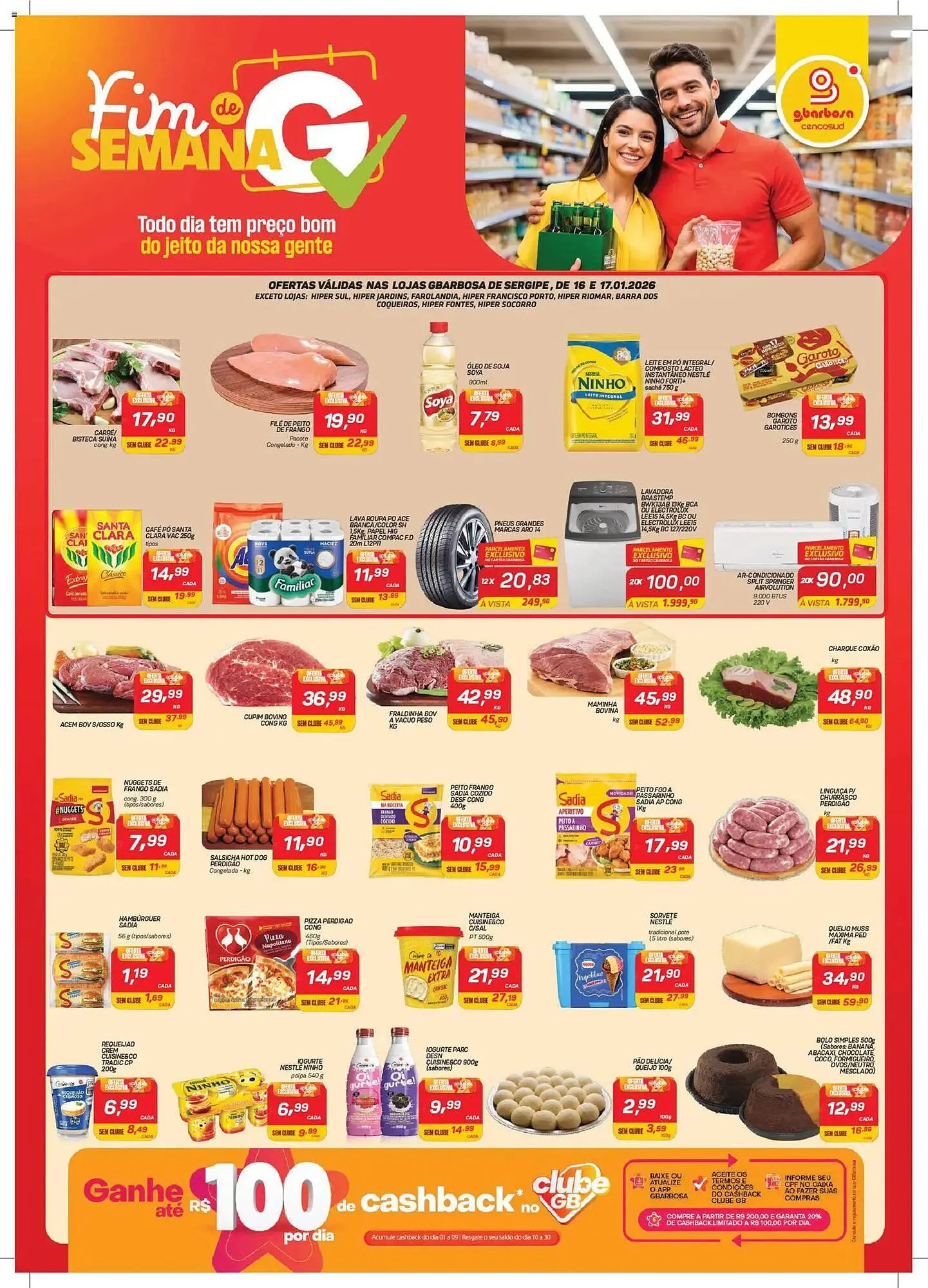 Encarte de Encarte GBarbosa 16 de janeiro até 17 de janeiro 2026 - Pagina 1