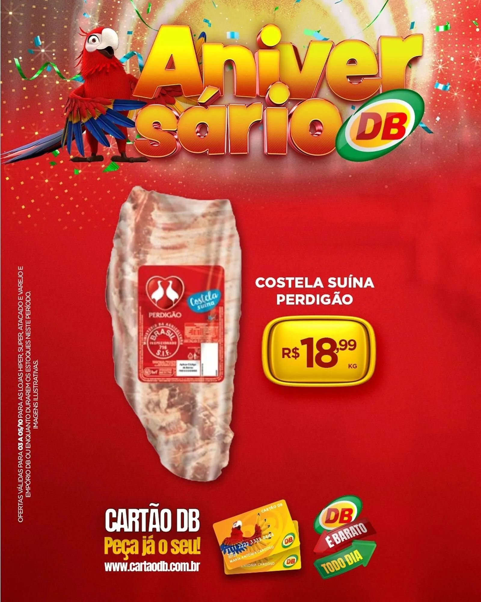 Encarte de Catálogo DB Supermercados 3 de outubro até 5 de outubro 2025 - Pagina 3