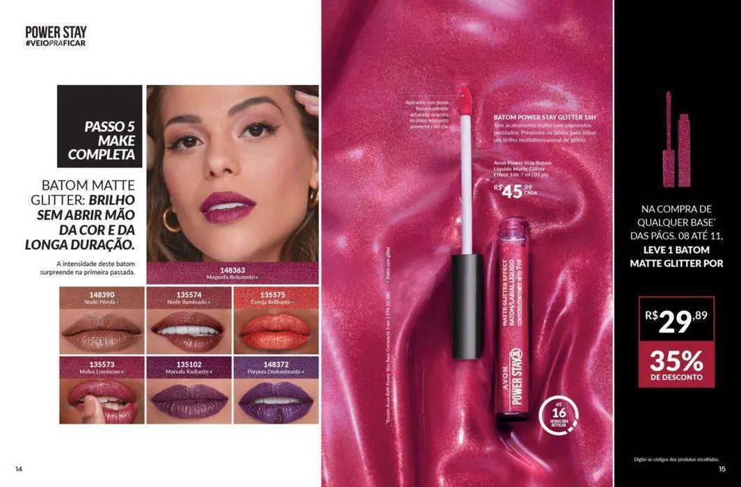 Encarte de Avon Cosméticos  22 de agosto até 22 de setembro 2024 - Pagina 73