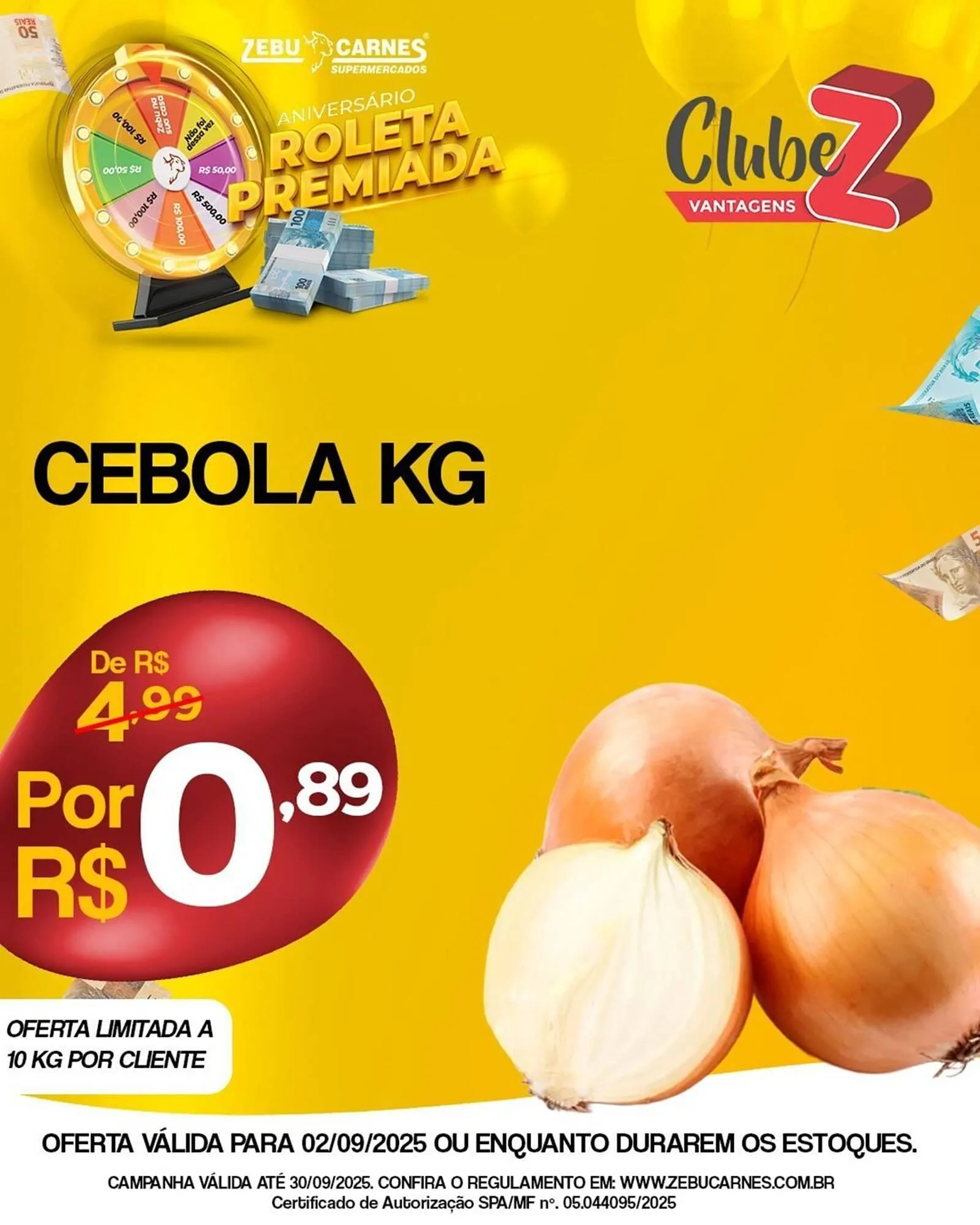 Encarte de Catálogo Zebu Carnes Supermercados 5 de setembro até 30 de setembro 2025 - Pagina 5