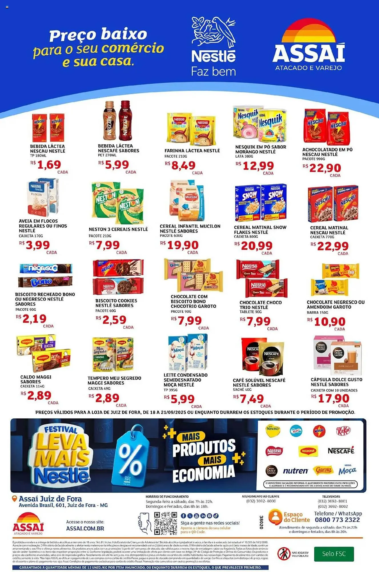 Encarte de Encarte Assaí Atacadista 18 de setembro até 21 de setembro 2025 - Pagina 4