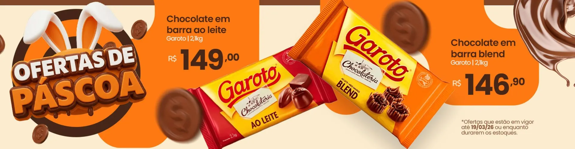 Encarte de Folheto Chocolândia 6 de março até 19 de março 2026 - Pagina 3
