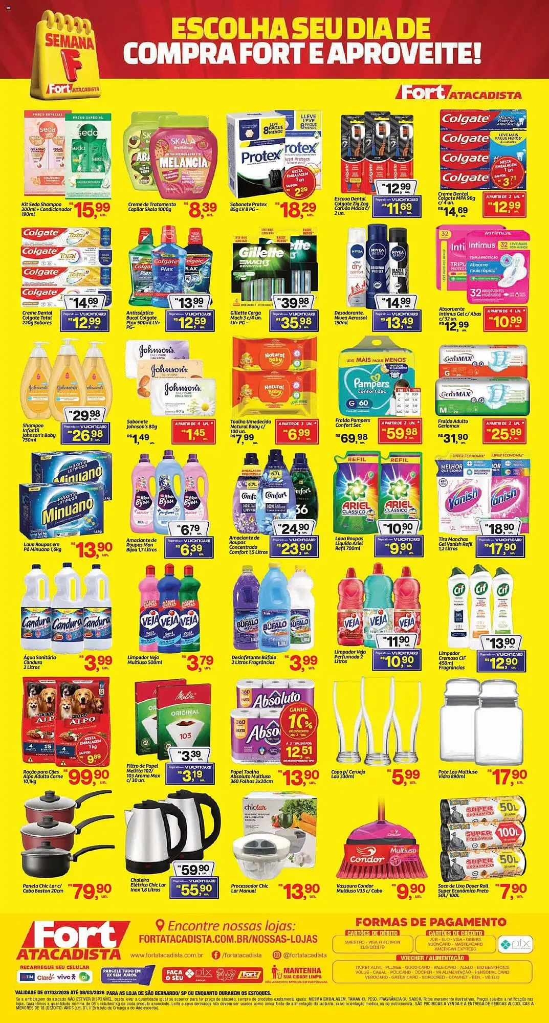Encarte de Tabloide Fort Atacadista 7 de março até 8 de março 2026 - Pagina 4