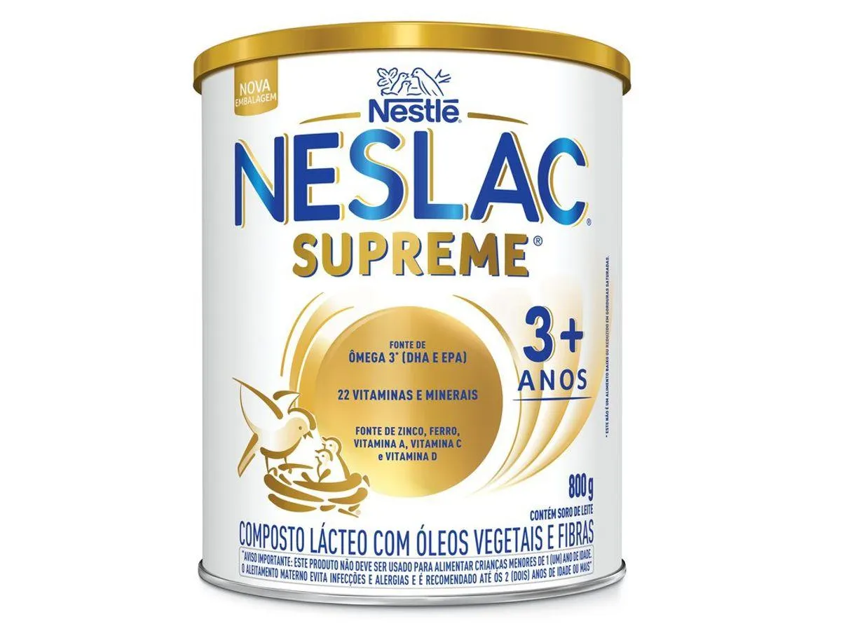Composto Lácteo Neslac Supreme 800g