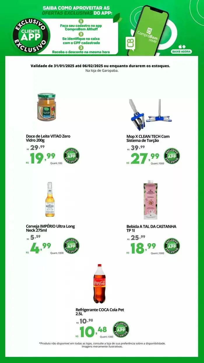 Encarte de Encarte Semanal - F10. 31 de janeiro até 6 de fevereiro 2025 - Pagina 6